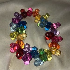 rainbow mickey mouse bracelet!